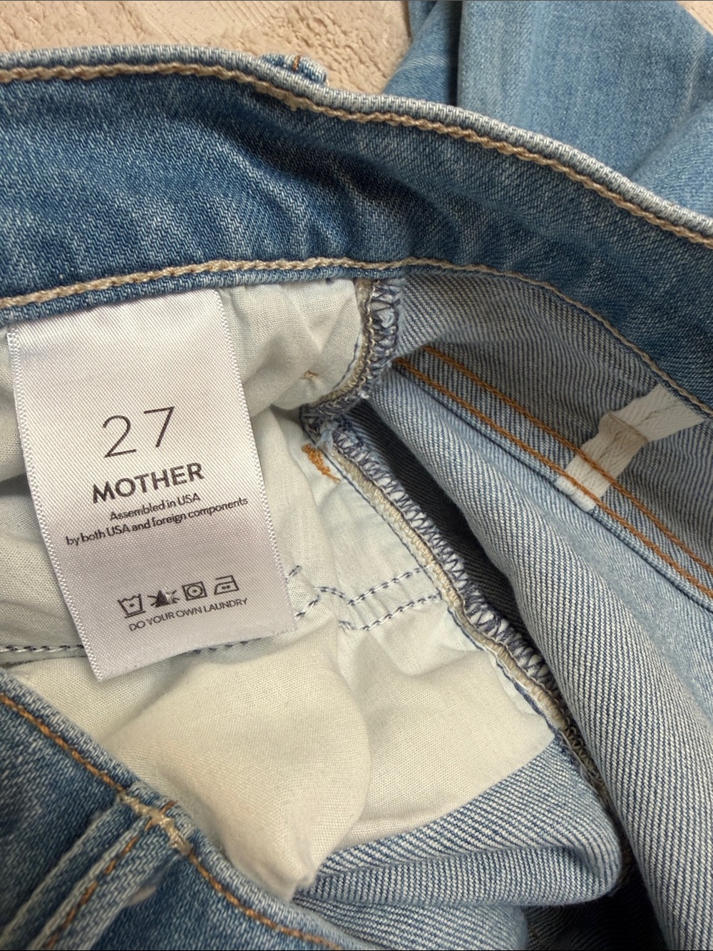 MOTHER The Hustler Ankle Fray size:27 - Picture 8 of 8